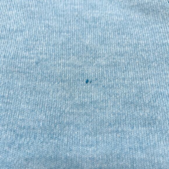 Jantzen Vintage Sweater Tight Knit Blue Pullover Men's Medium Preppy Classic 90s - Picture 5 of 6